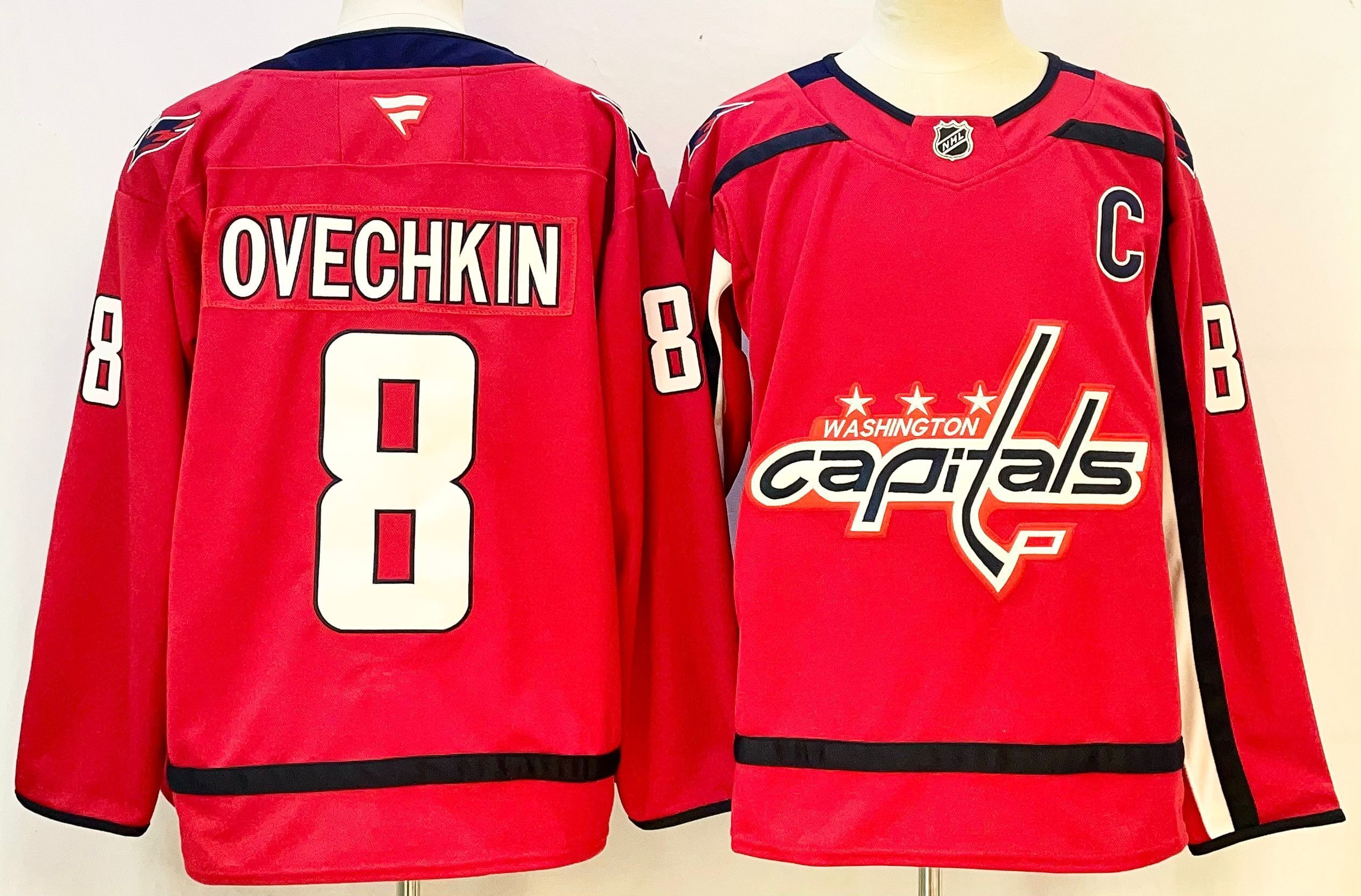 Men Washington Capitals #8 Ovechkin Red 2026 Adidias NHL Jersey style 002->washington capitals->NHL Jersey